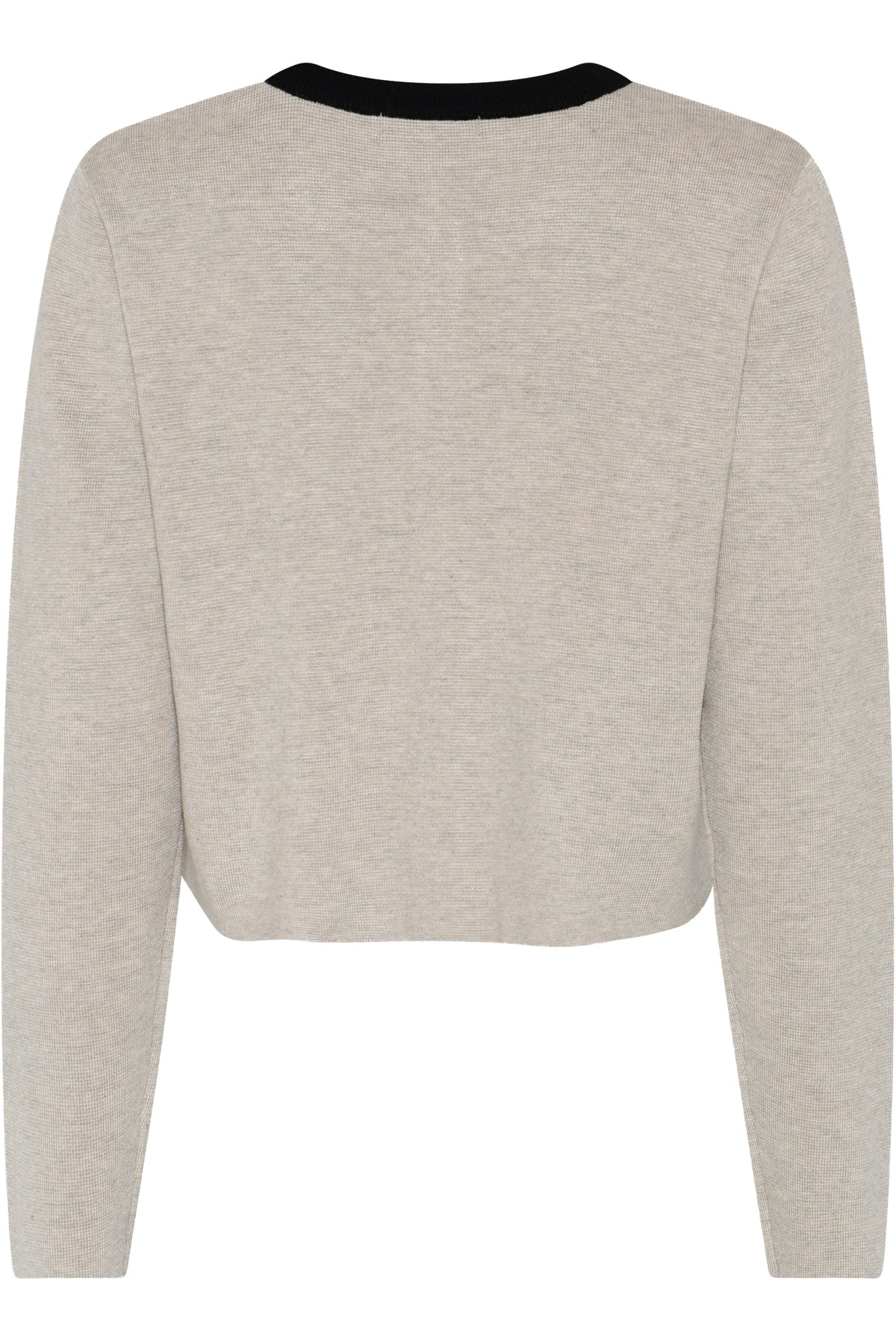 AnemoneBBFreias knit cardigan Sand melange - BBW4857