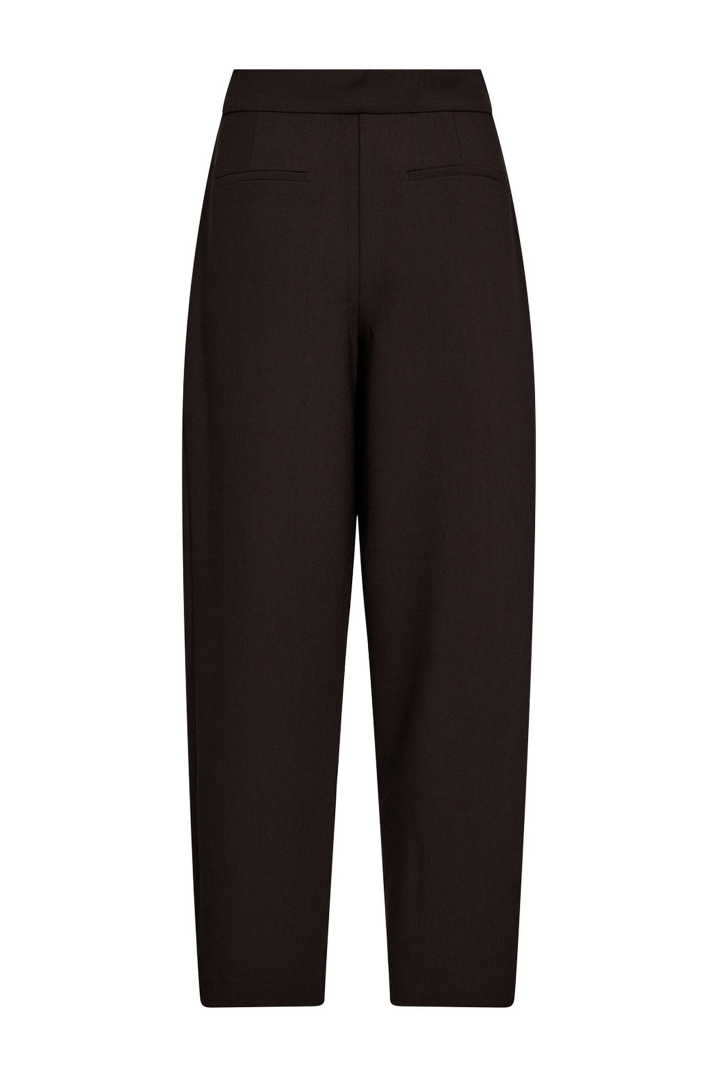 VolaCC Carrot Pleat LL Pant 145-Dark Brown - 31561