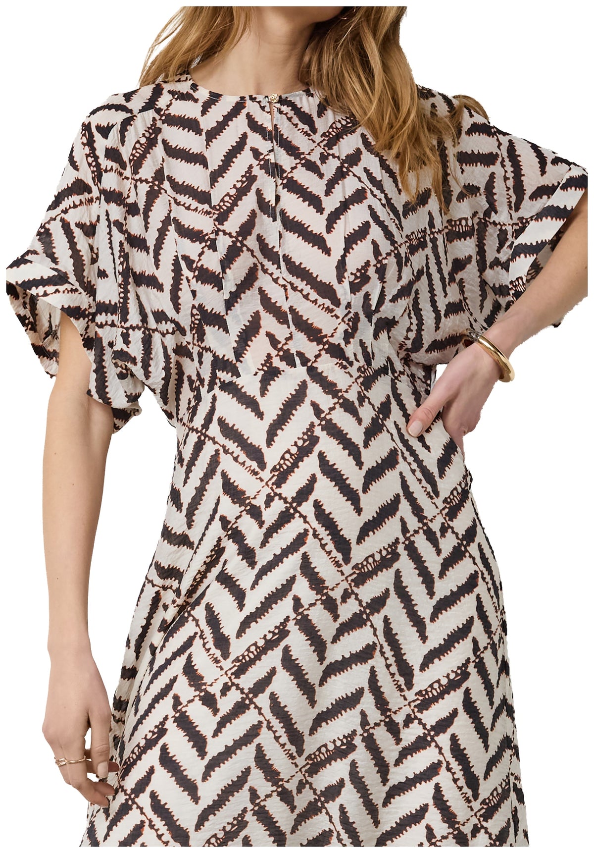 MemphisCC Dress 11-Off white - 46079