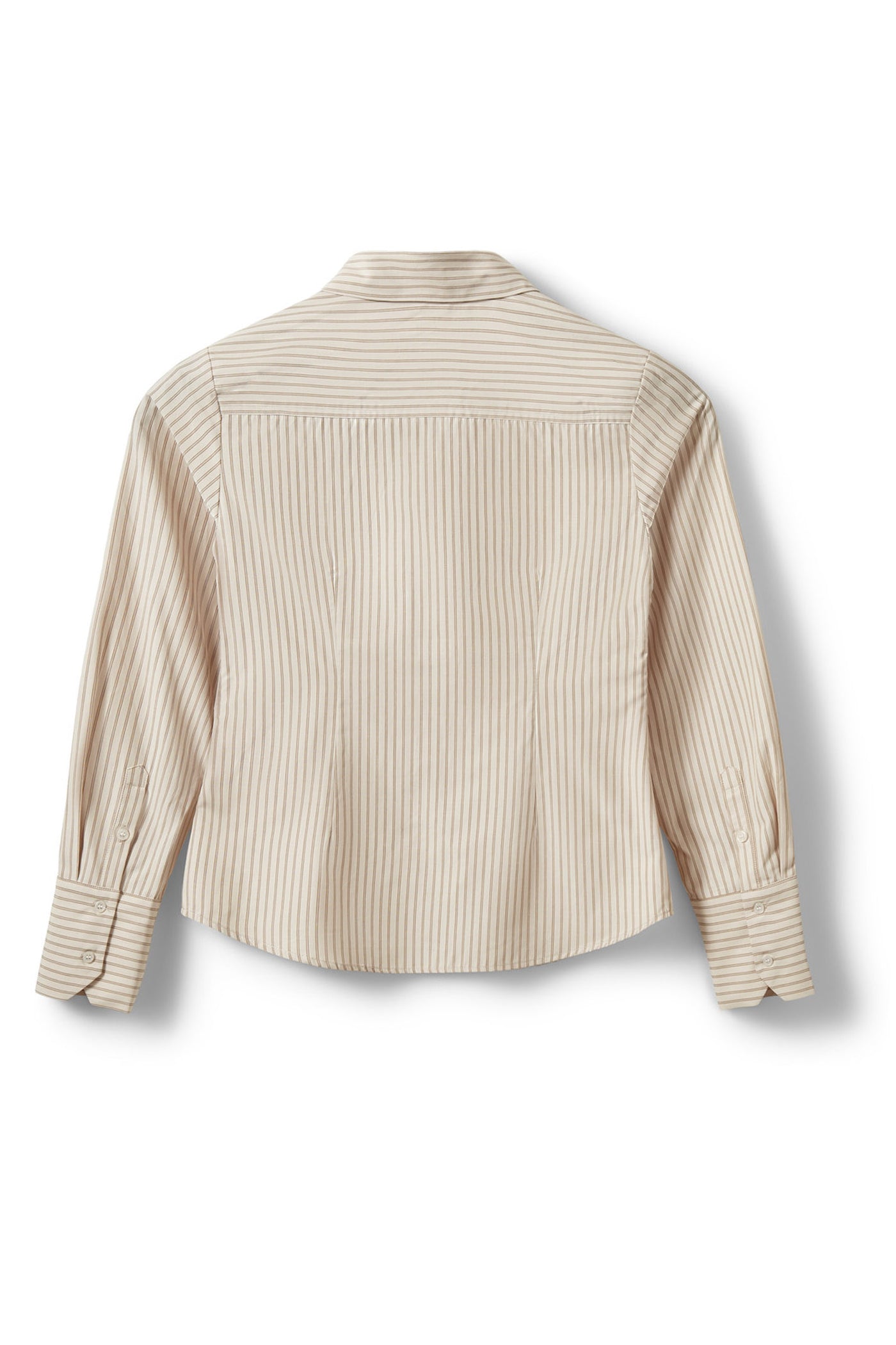 WILDASW SLIM FIT SHIRT 7118 Light Brown Striped - S262290