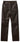 GATTISW LEATHER PANTS 7025 Dark brown - SNOS730