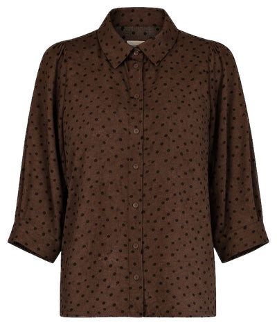 BonoLL Shirt SS 87 Dark Mokka - EX00009-1001 Thumbnail