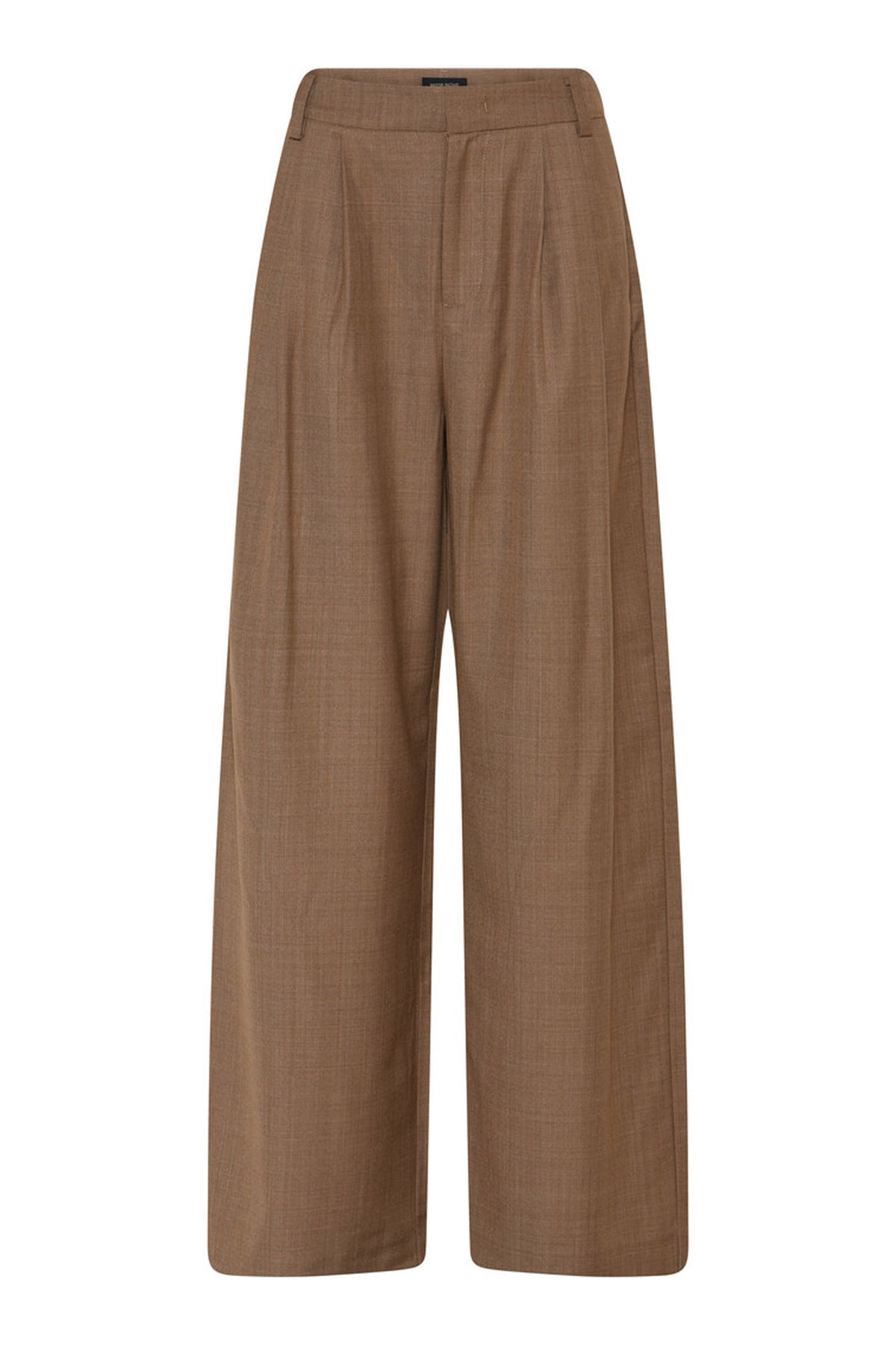 Waterlilybbvala Pants Brown Melange - BBW4753