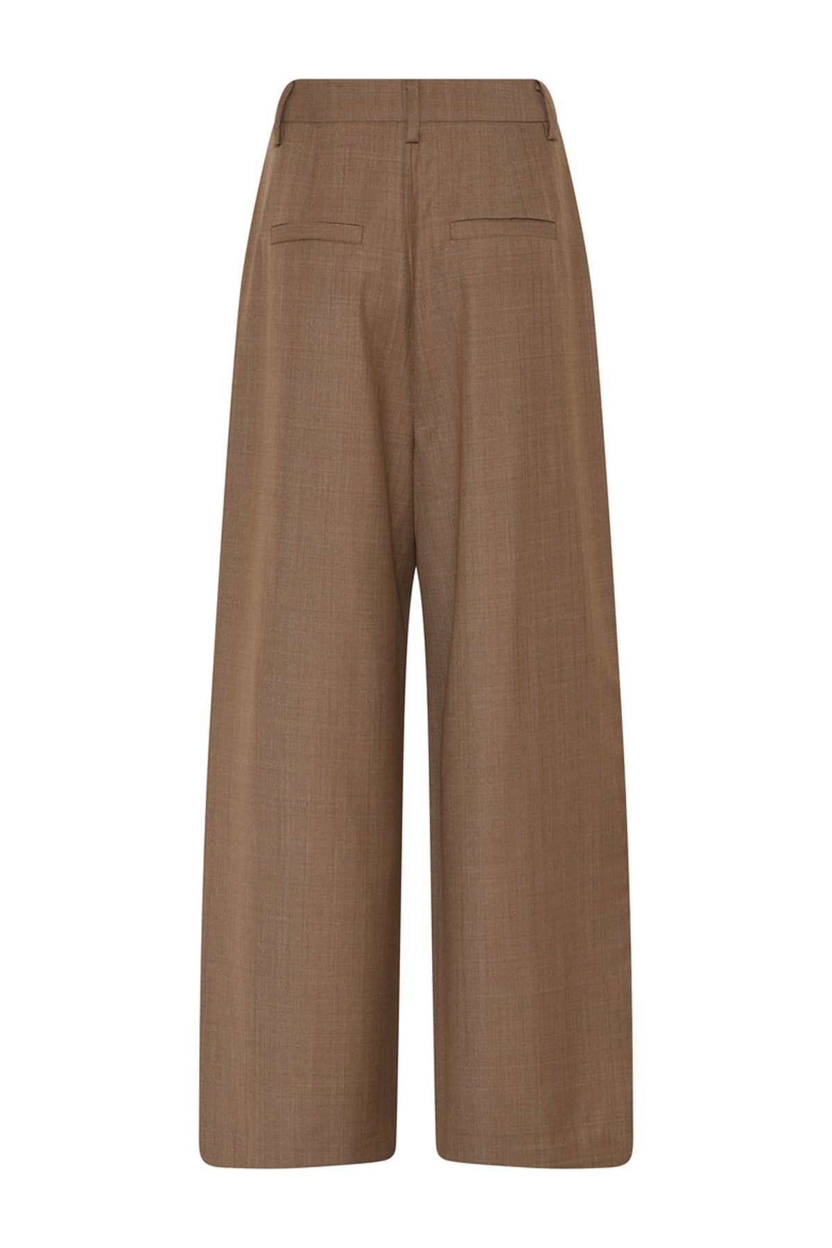 Waterlilybbvala Pants Brown Melange - BBW4753