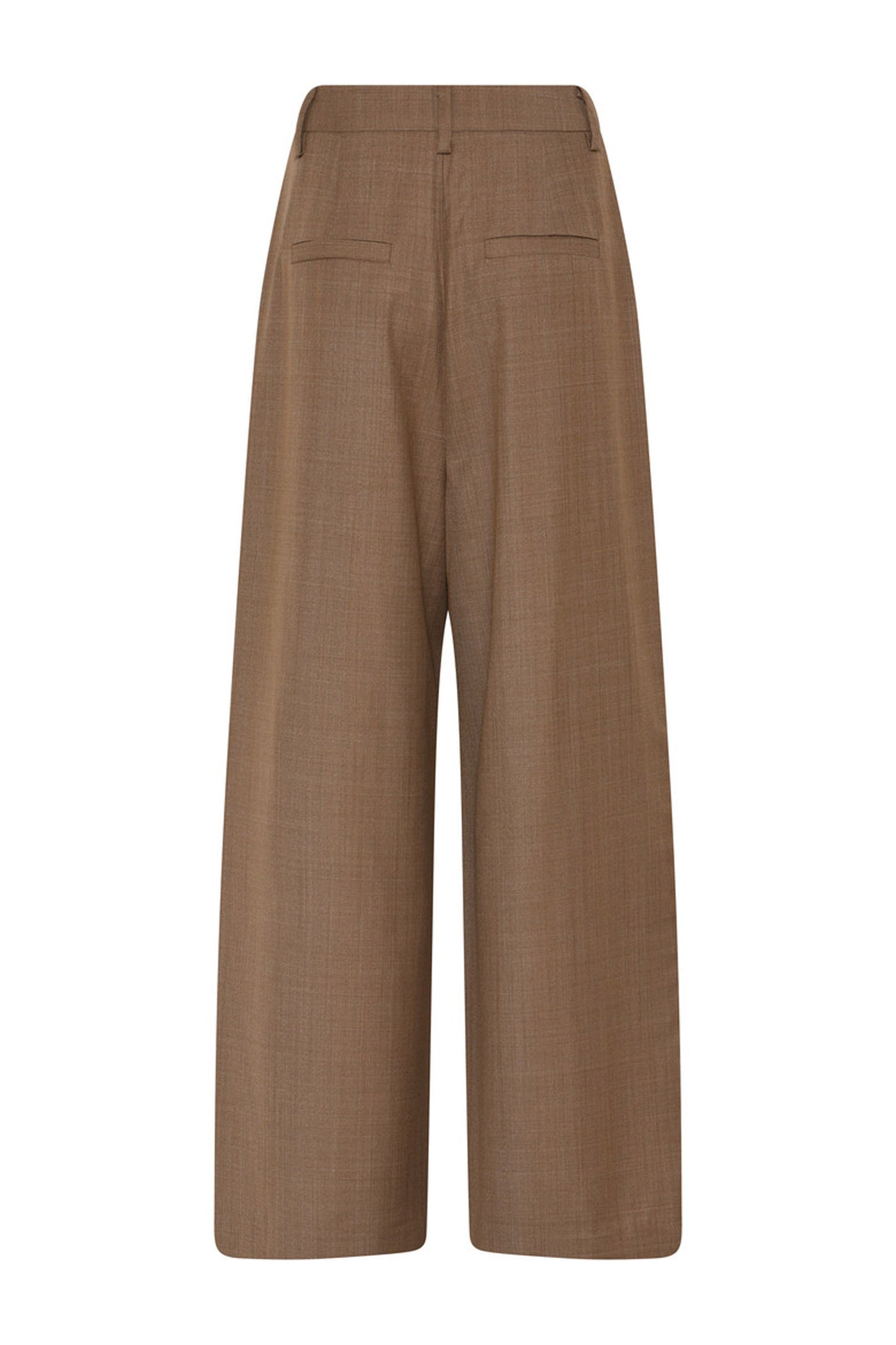 Waterlilybbvala Pants Brown Melange - BBW4753