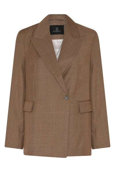 Waterlilybbwilli Blazer Brown Melange - BBW4952 Thumbnail