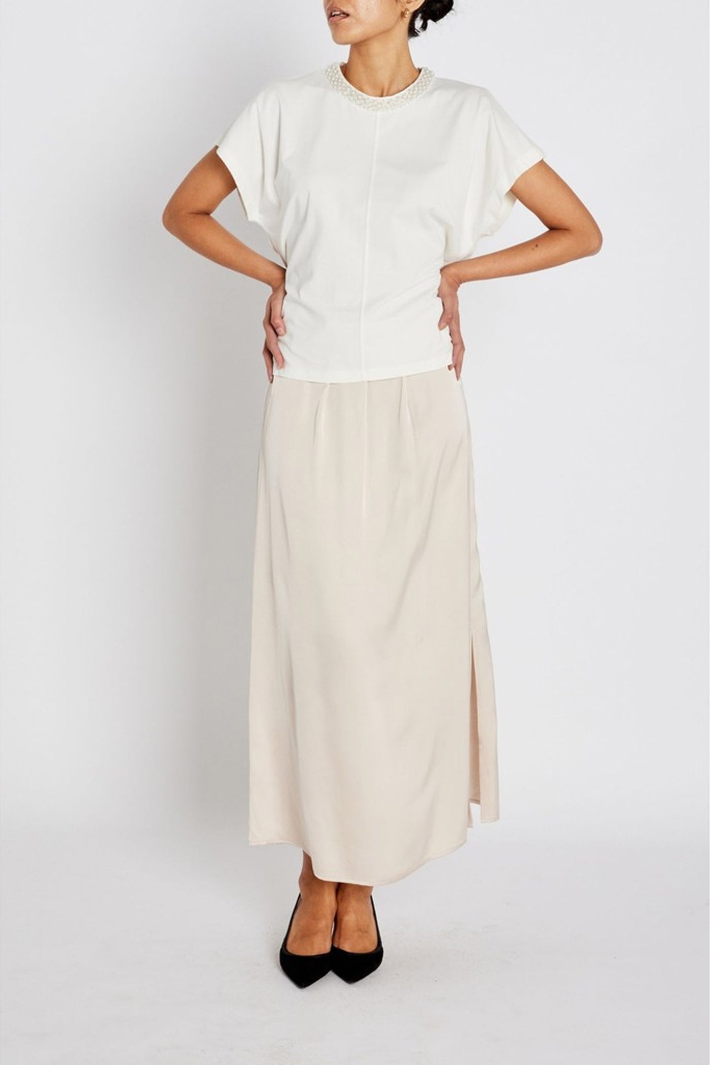 Weckiabbsurina Skirt Beige - BBW4899