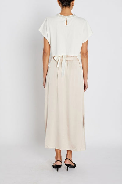 Weckiabbsurina Skirt Beige - BBW4899 Thumbnail