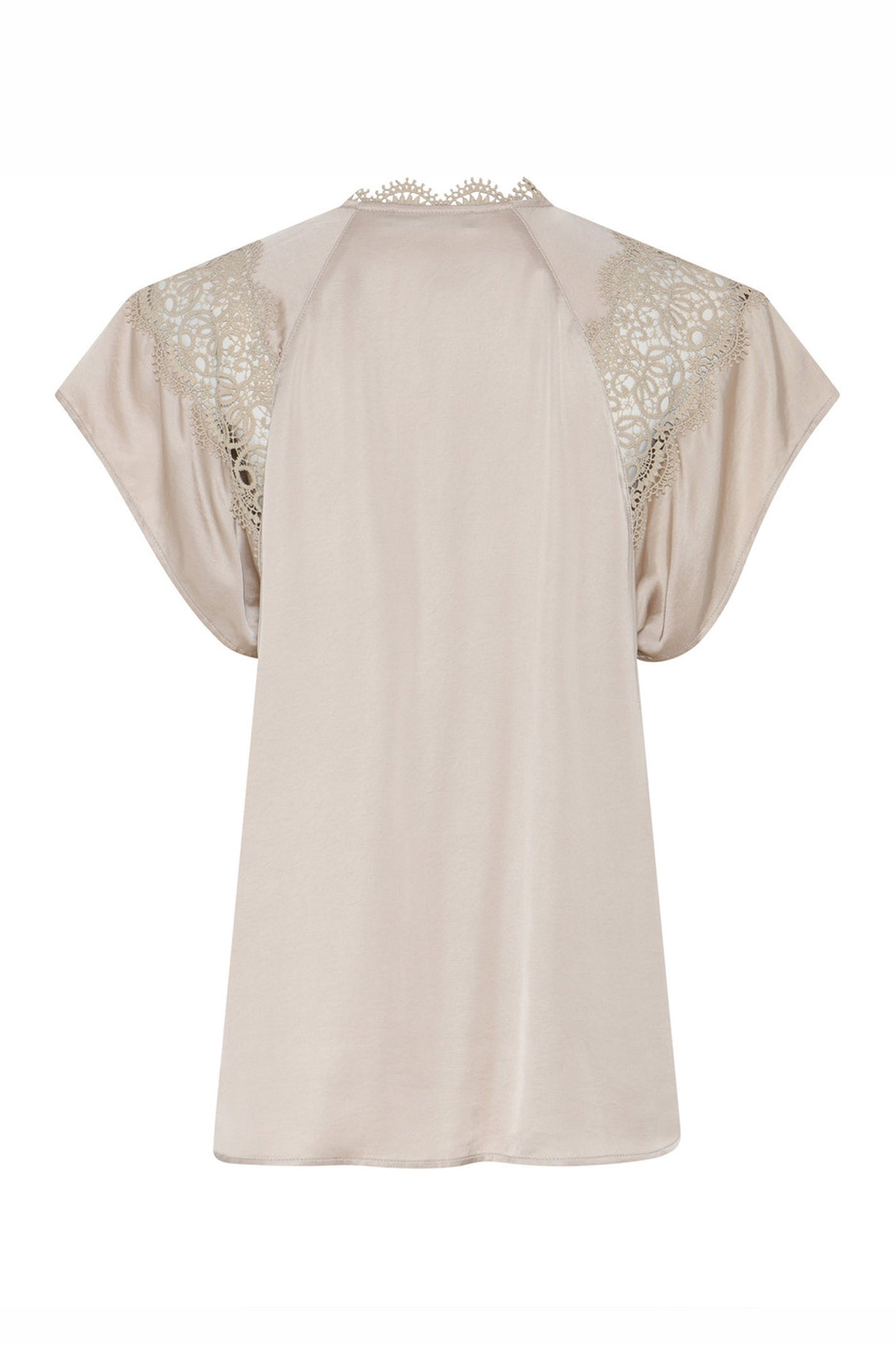 Weckiabbsynje Blouse Beige - BBW4853