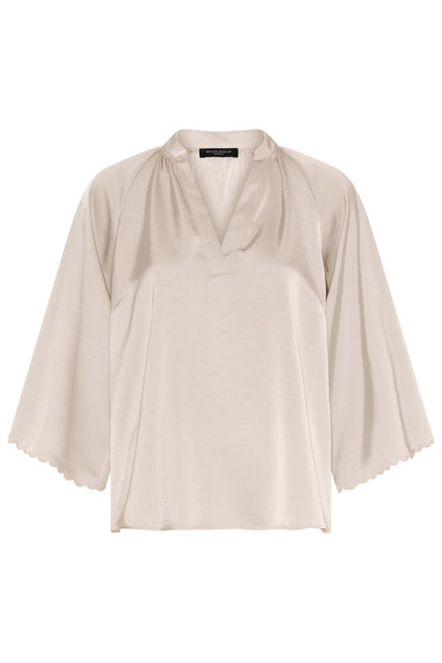 Weckiabbwinny Blouse Beige - BBW5047 Thumbnail