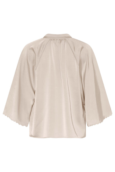 Weckiabbwinny Blouse Beige - BBW5047 Thumbnail