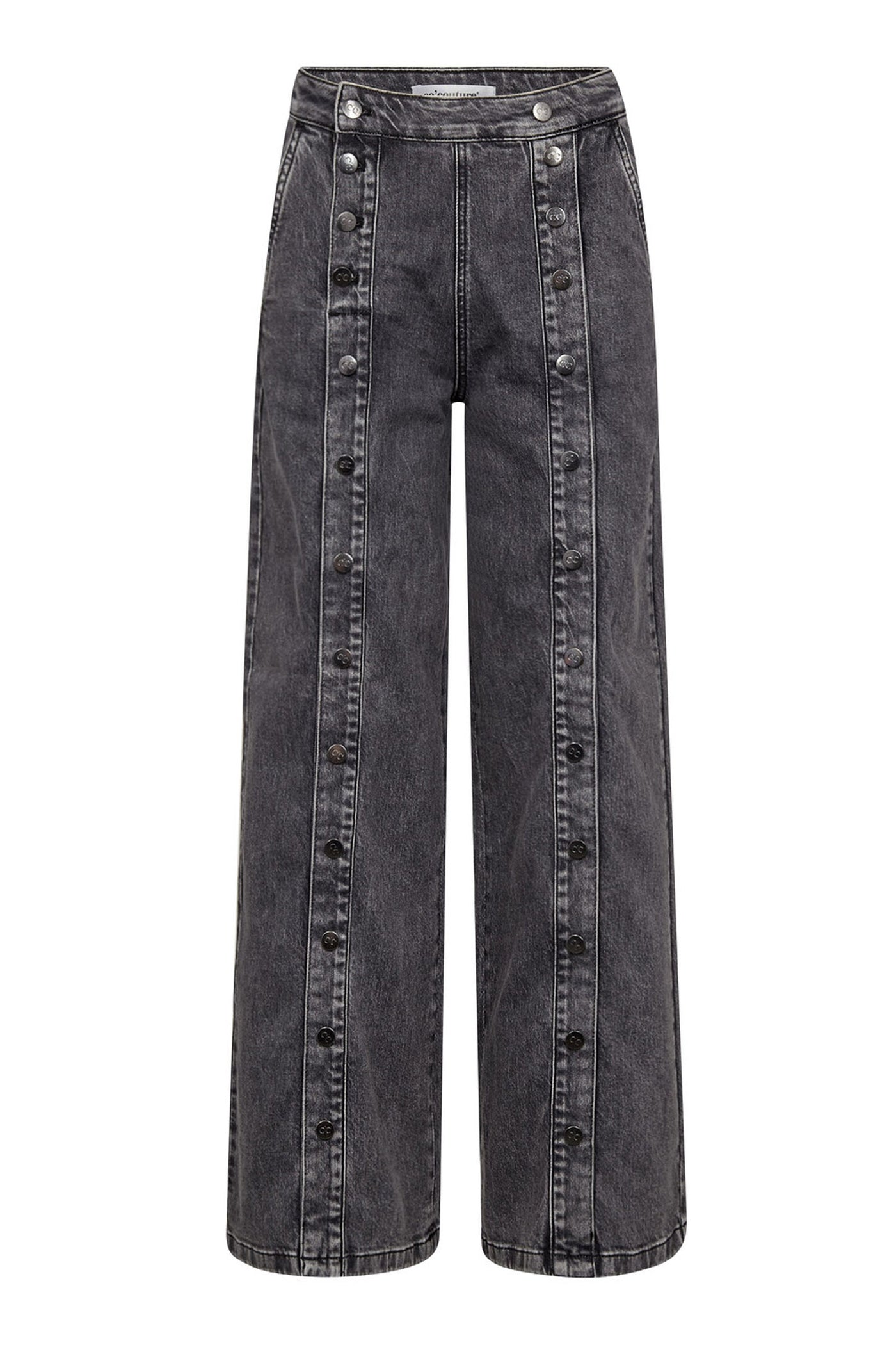 WillaCC Button LL Jeans 96-Black - 41006