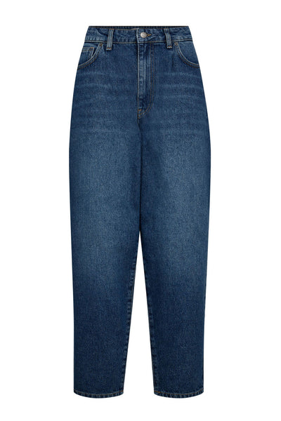 WillowCC Pleat Jeans 552-Denim blue - 31625 Thumbnail