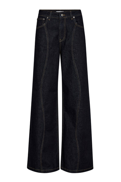 WilsonCC Wave Jeans 555-Dark denim - 31621 Thumbnail