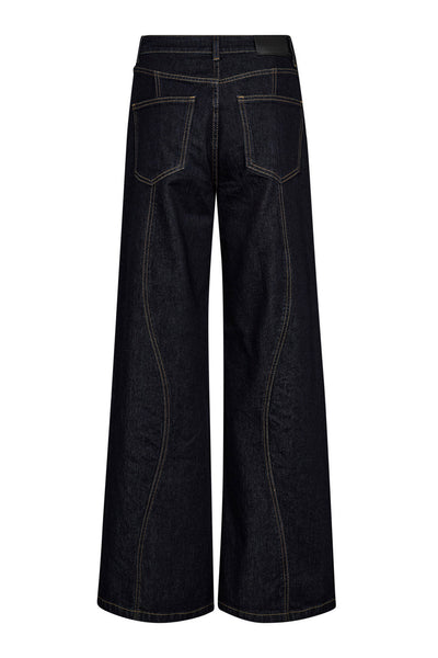 WilsonCC Wave Jeans 555-Dark denim - 31621 Thumbnail