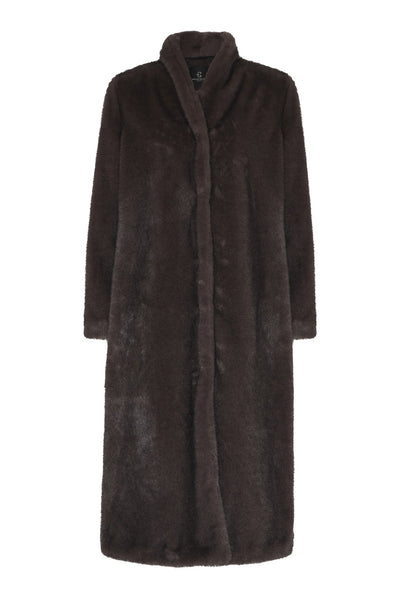 BalakaBBMeri Coat Brown - BBW5084 Thumbnail