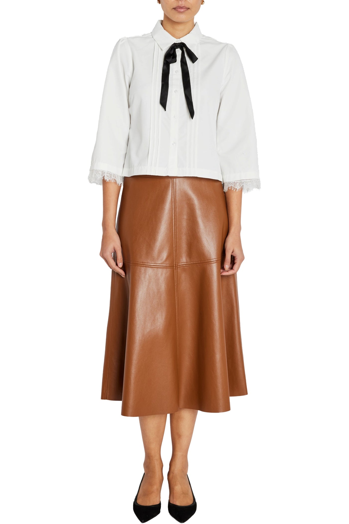 VeganiBBImma skirt Rusty Brown - BBW3073N