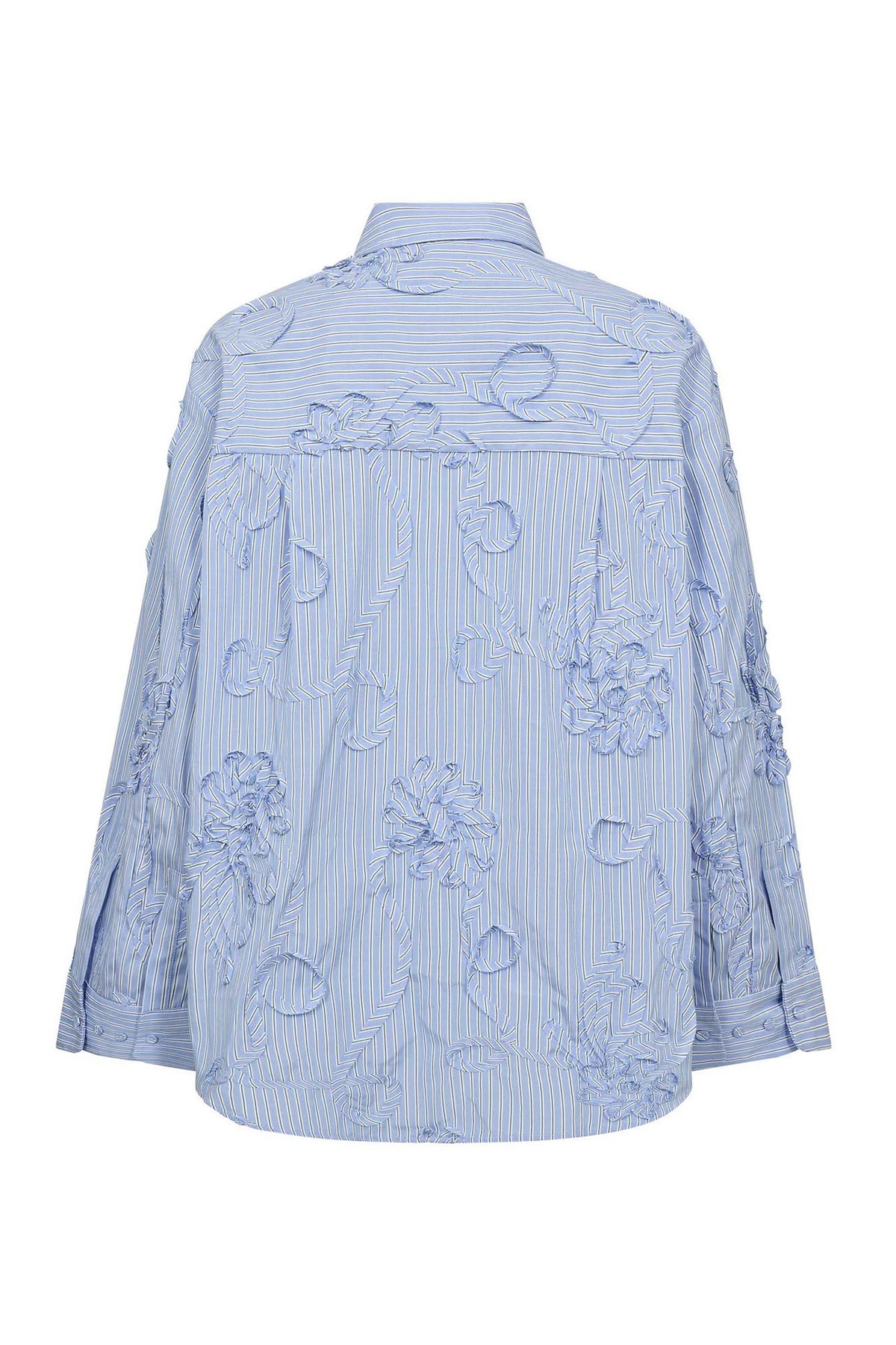 XavierCC Avy Stripe Shirt 23-Pale Blue - 45103