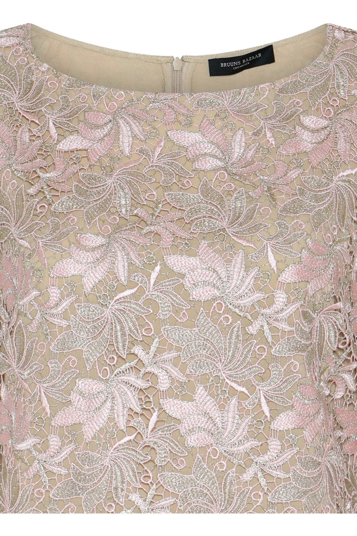 AdonidaBBKeira dress Rose Gold flower - BBW4861
