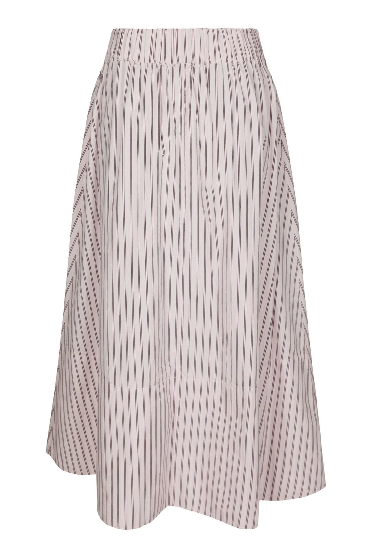 Yara Long Double Stripe Skirt Rose - 169050