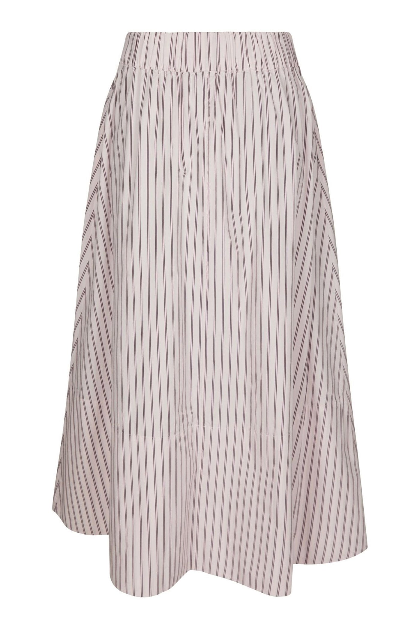 Yara Long Double Stripe Skirt Rose - 169050