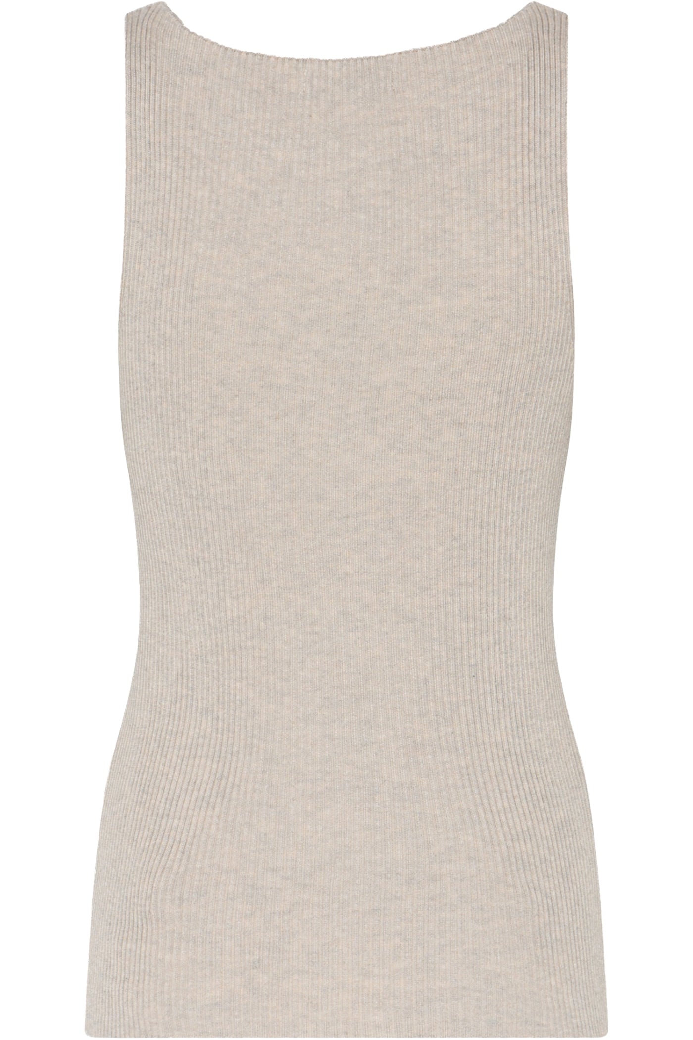AnemoneBBDiti knit top Sand melange - BBW5018
