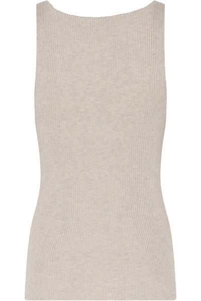AnemoneBBDiti knit top Sand melange - BBW5018 Thumbnail