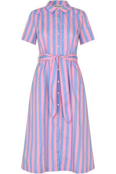 TulleLL Midi dress SS 80 Stripe - 26154-3040 Thumbnail