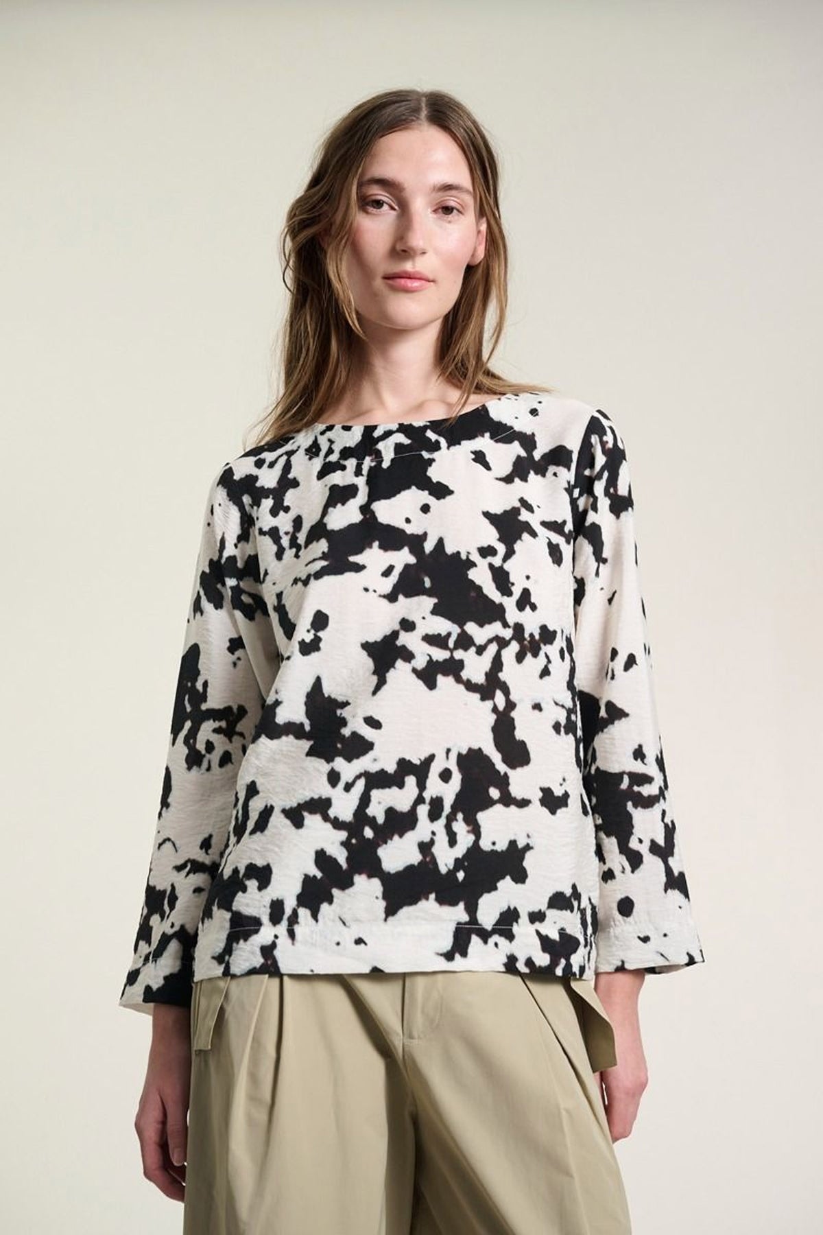 Yuri bluse LILY ABSTRACT LACE - 262-2470-5733