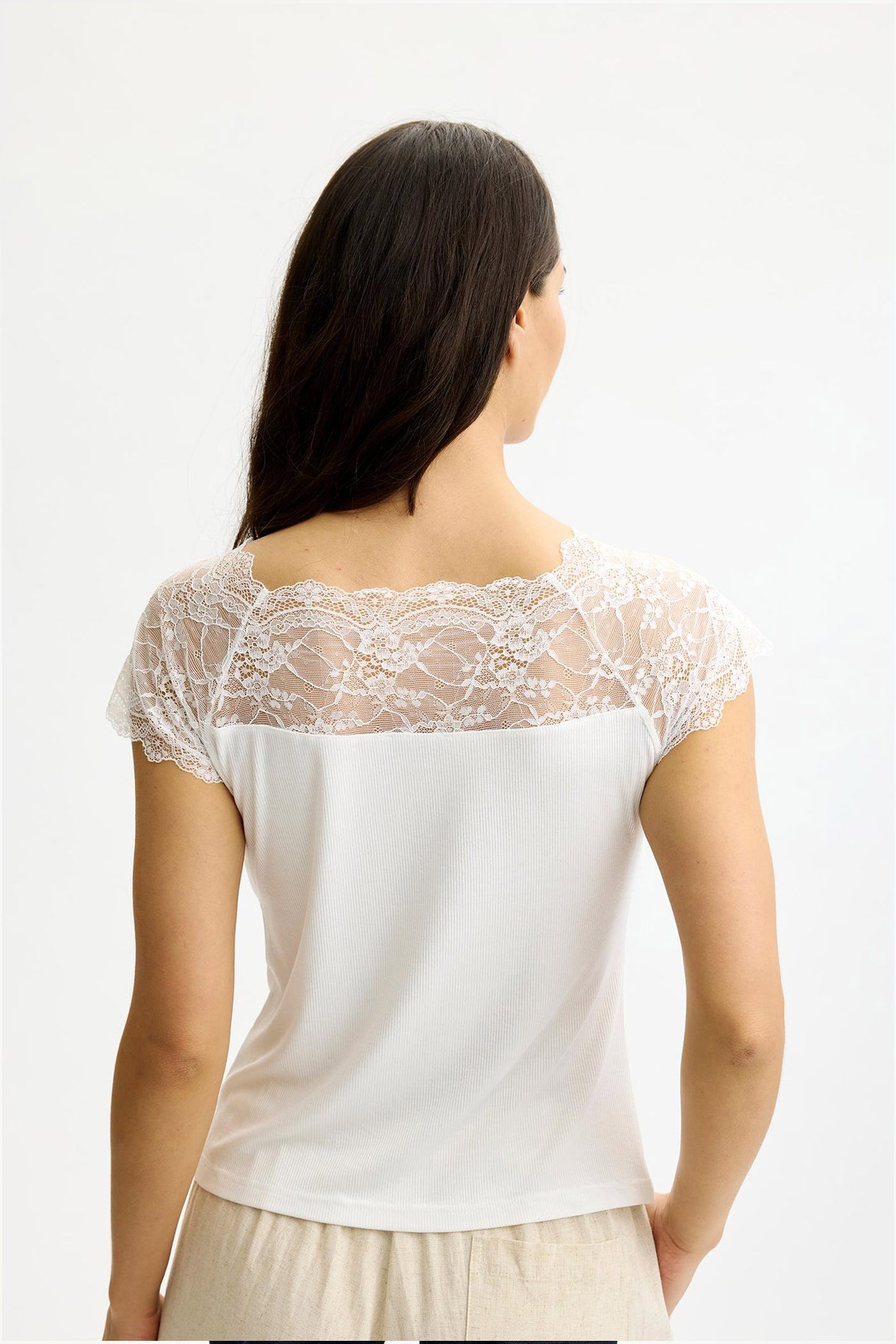 Yvonne top White - 16899