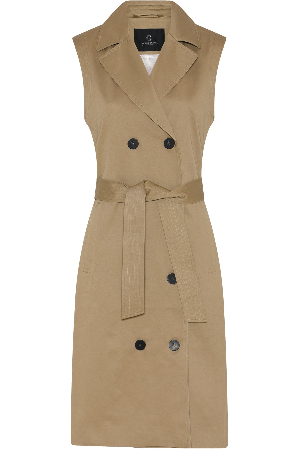 PonapeaBBTabina waistcoat CAMEL - BBW4889