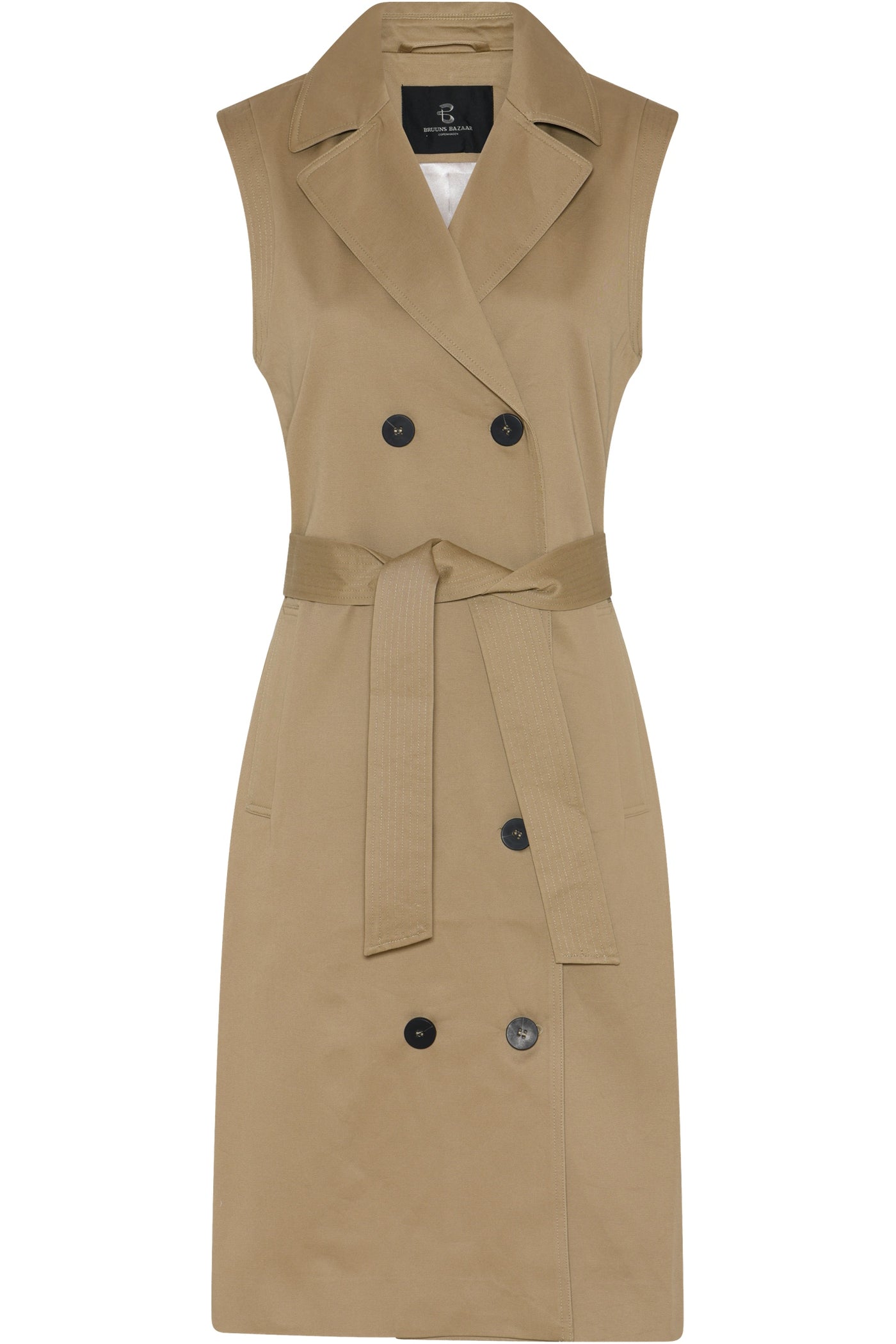 PonapeaBBTabina waistcoat CAMEL - BBW4889