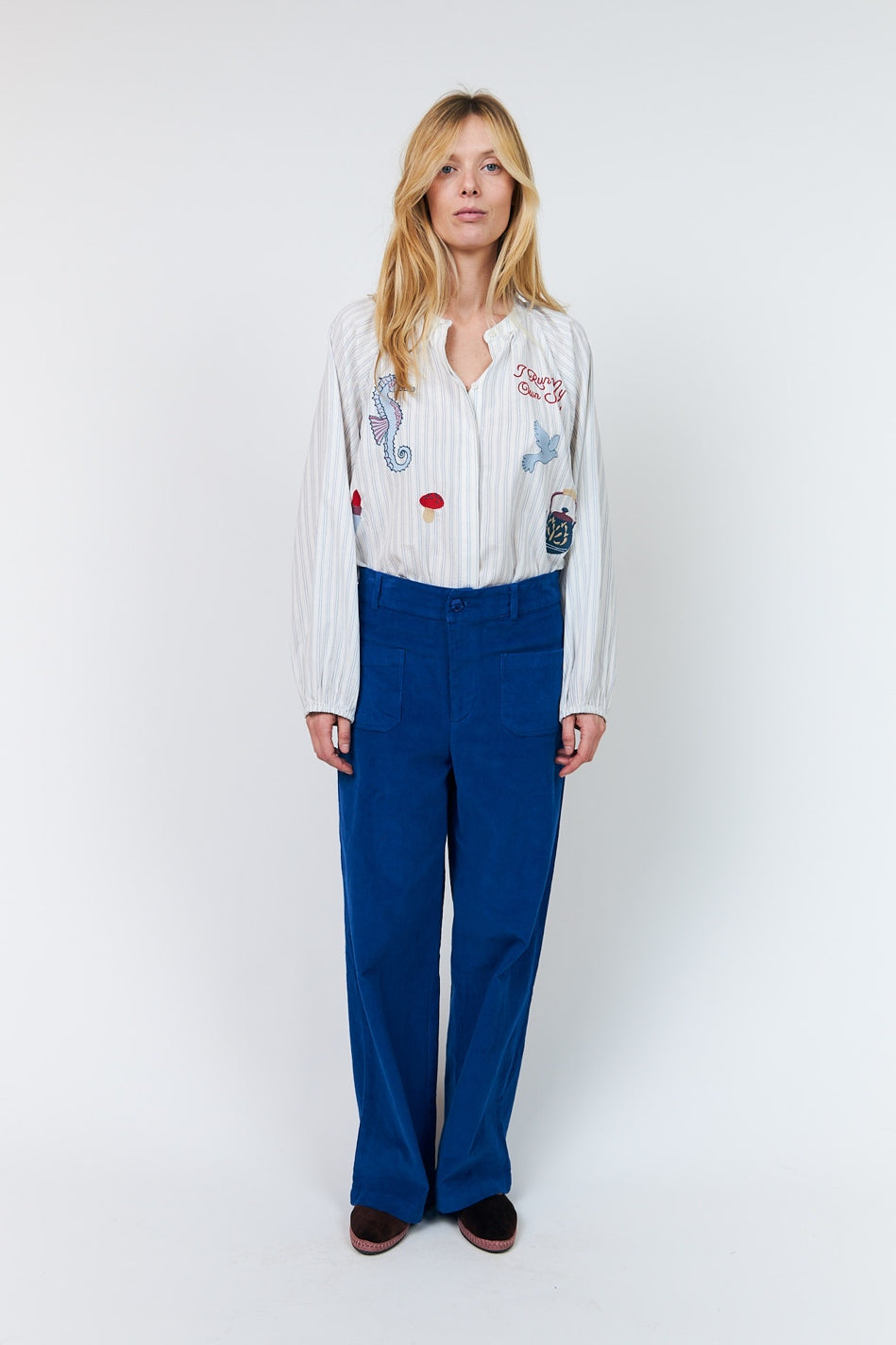Haileyll Shirt Ls Stripe - 26443-1032