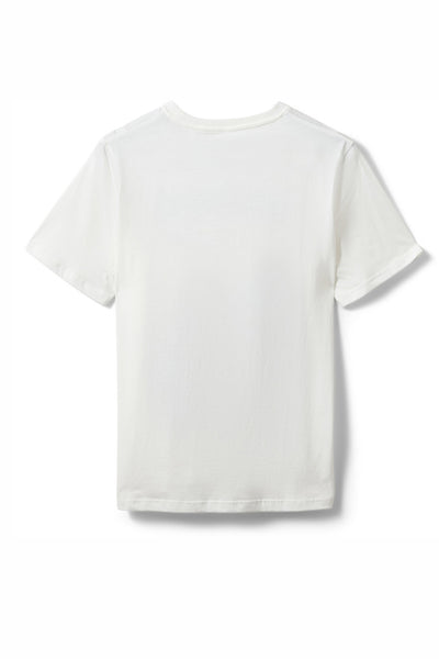 ZENASW PRINTED T-SHIRT 0124 Snow white - S261445 Thumbnail