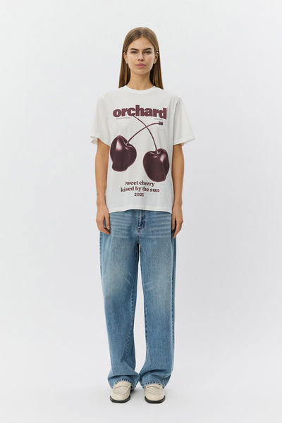 ZENASW PRINTED T-SHIRT 0124 Snow white - S261445 Thumbnail