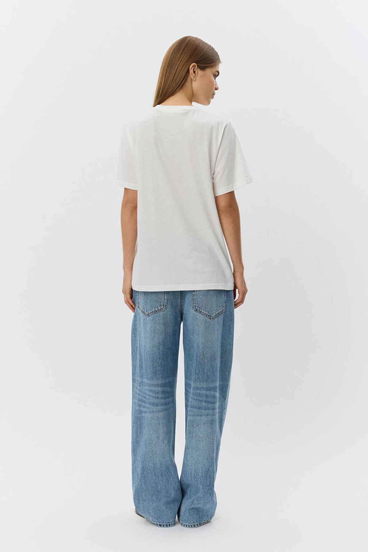 ZENASW PRINTED T-SHIRT 0124 Snow white - S261445