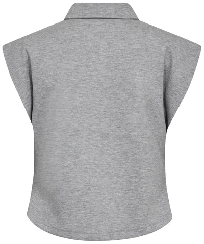 SidaCC Polo Top 57-Grey Melan - 43027 Thumbnail