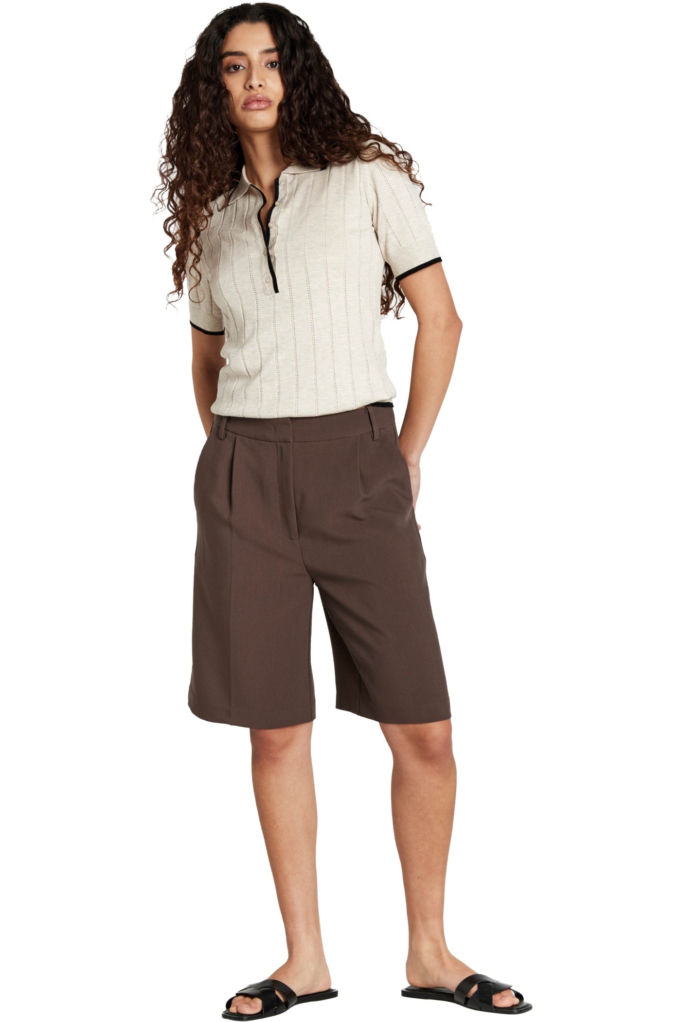 CindySusBBWinnis shorts CHESTNUT - BBW5064