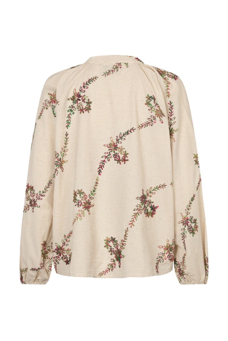 HaileyLL Shirt LS 02 Creme - 26437-1026