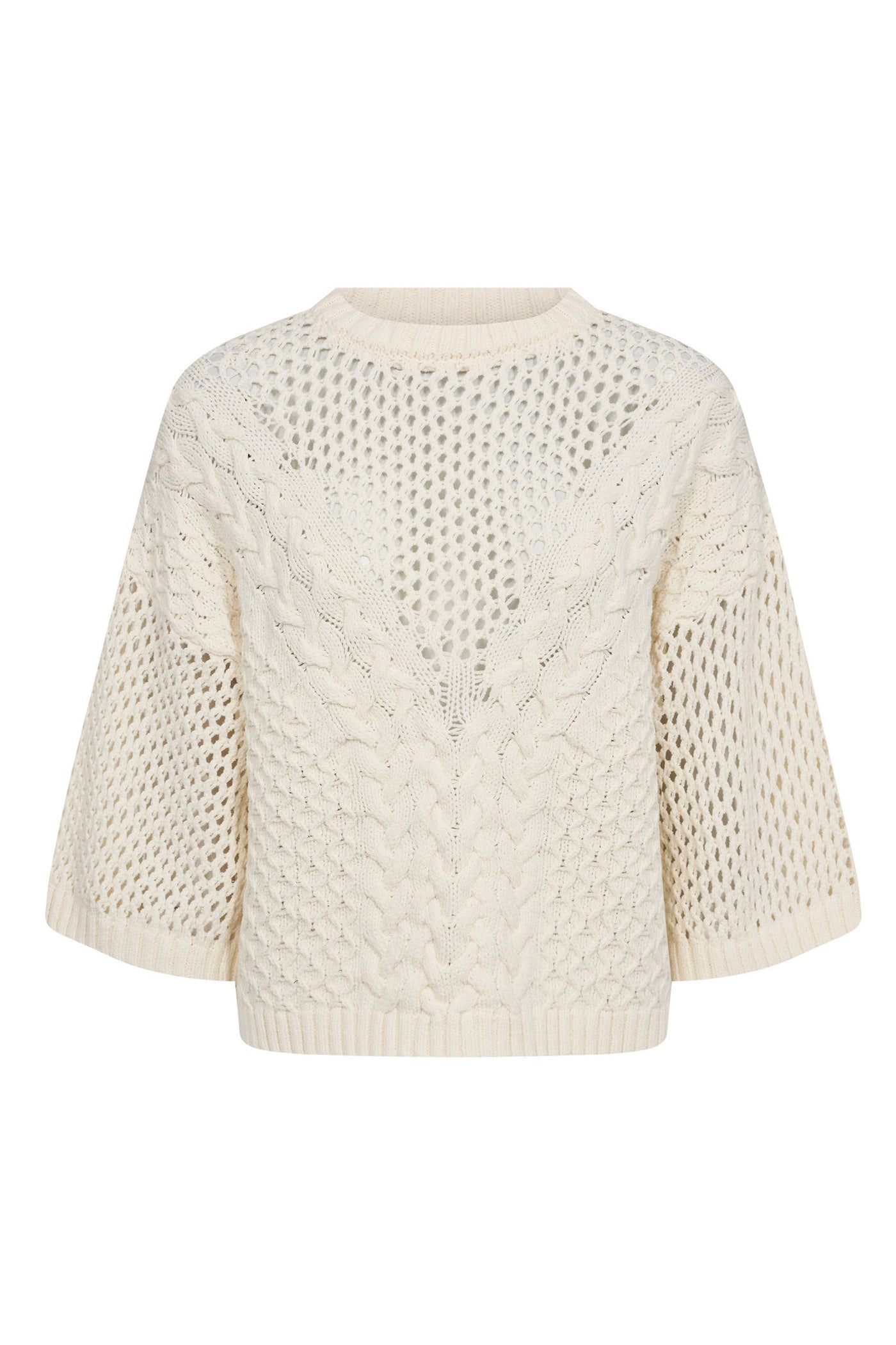 ZayaCC Cable O-Knit 11-Off white - 42001