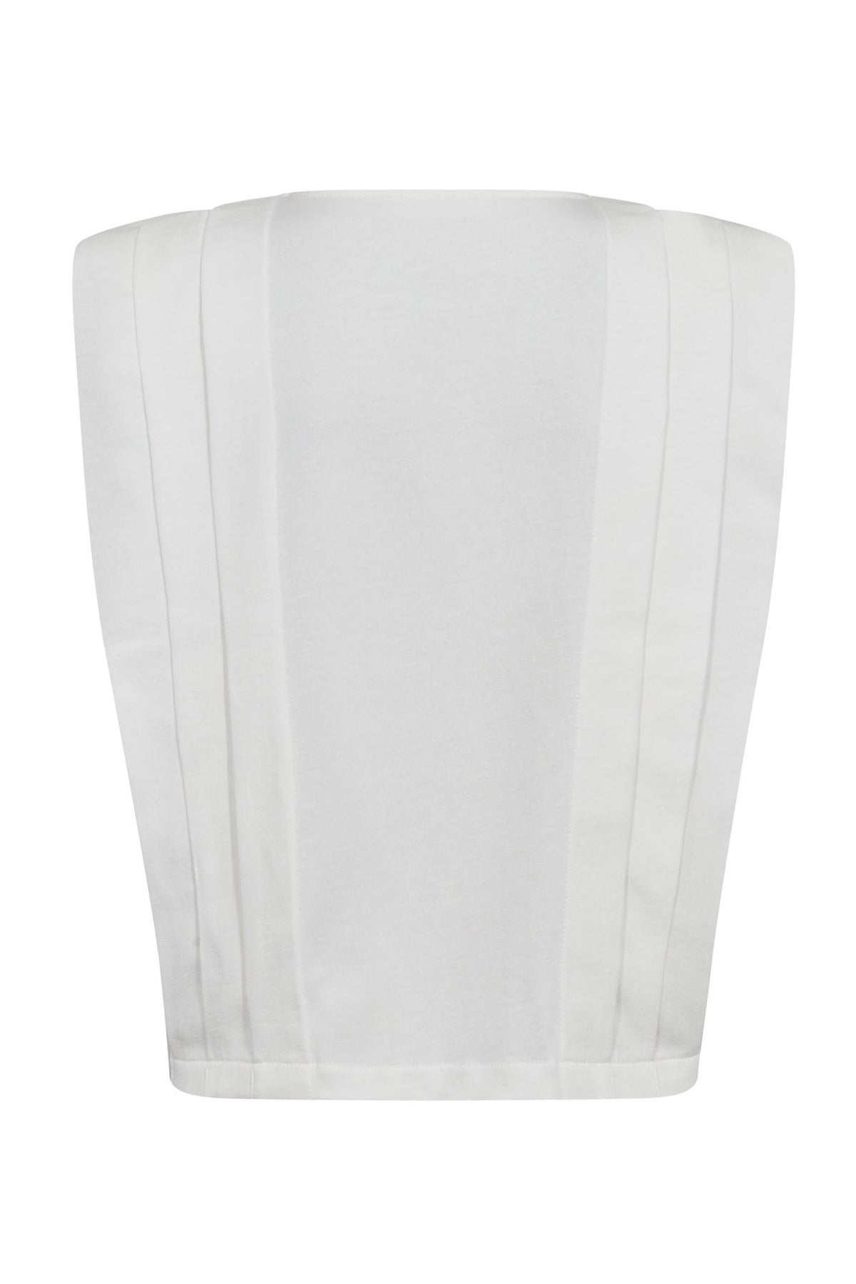 ZelliCC Padded Pleat Top 4000-White - 45151