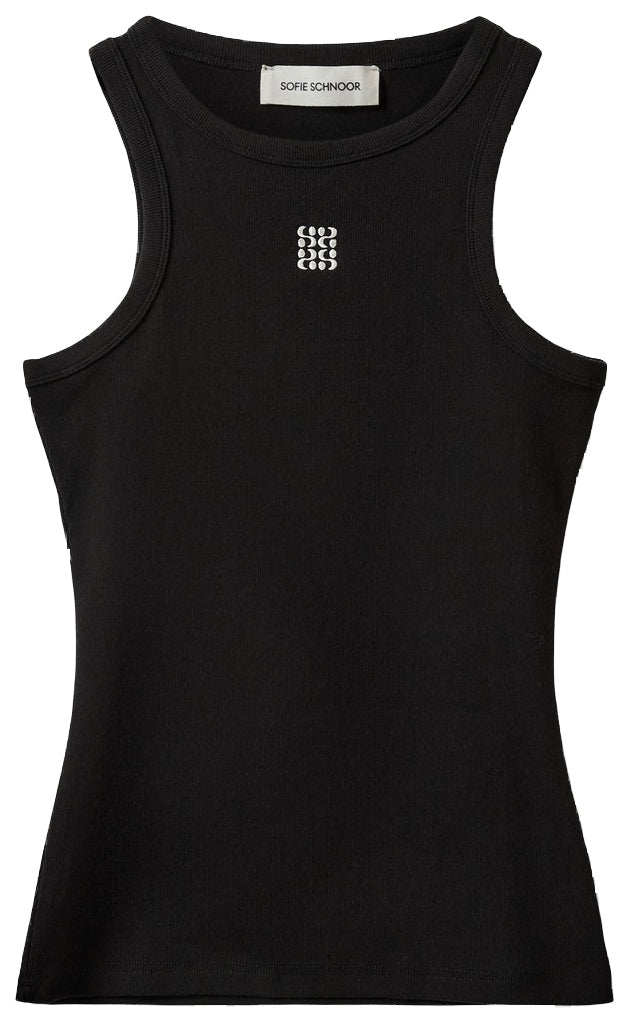 BECASW RIB TANK TOP 1000 Black - S262362