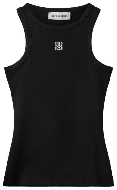 BECASW RIB TANK TOP 1000 Black - S262362 Thumbnail