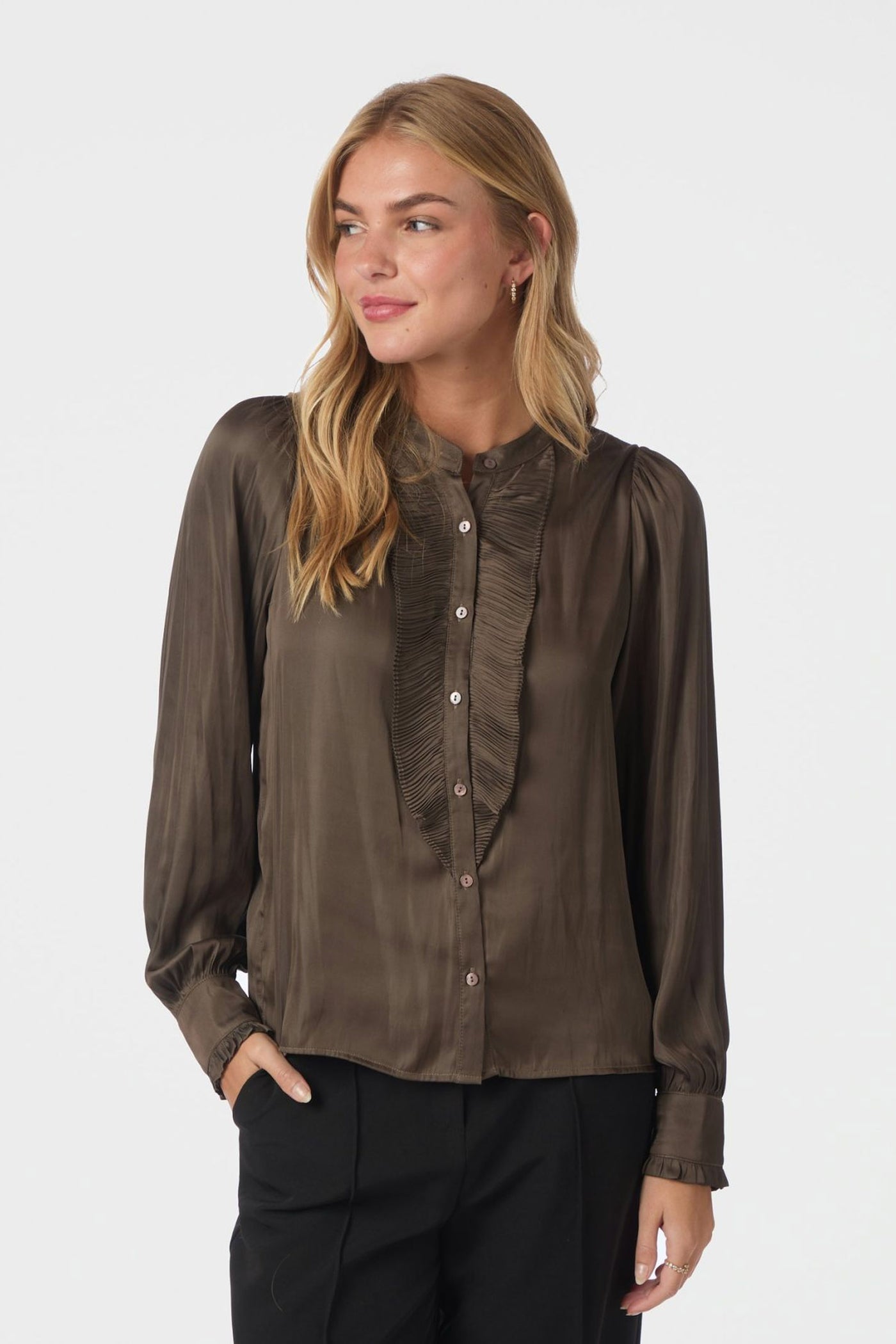 Zola Blouse Brown - 159058