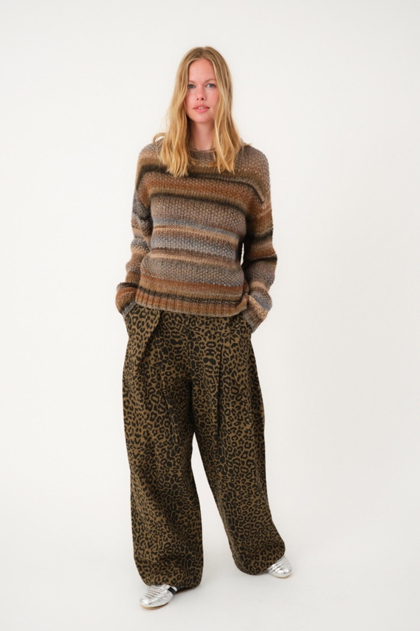 ZolaLL Pants 72 Leopard Print - 25461-2023