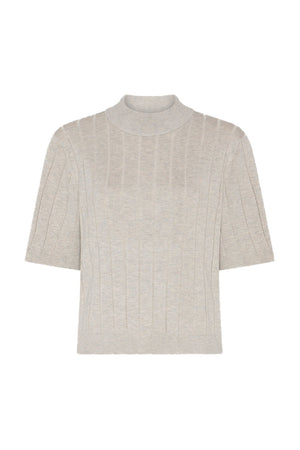 AnemoneBBGlady knit Sand melange - BBW4059
