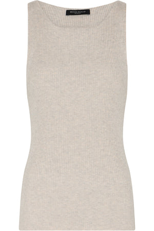AnemoneBBDiti knit top Sand melange - BBW5018