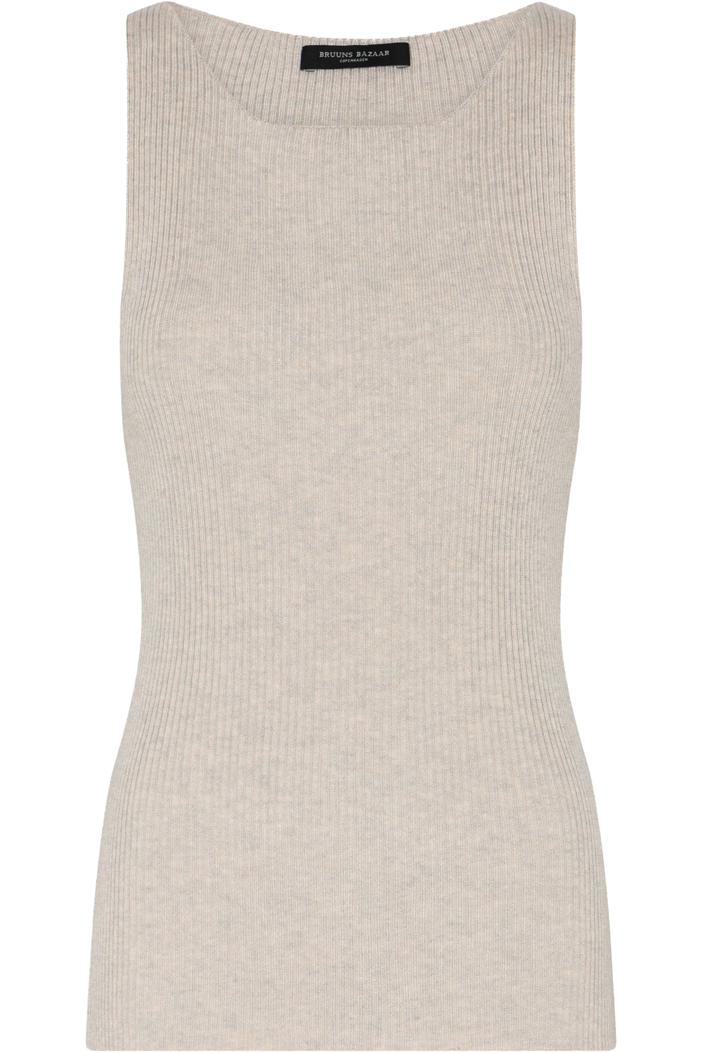 AnemoneBBDiti knit top Sand melange - BBW5018