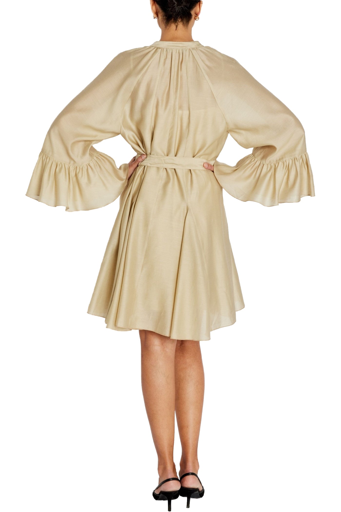 Nengabbsyrena Dress Light Camel - BBW4914