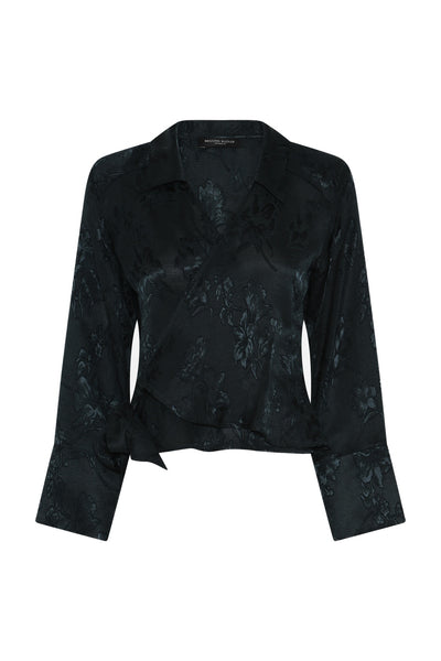 AsteroBBKaisas blouse Midnight Green - BBW5141 Thumbnail